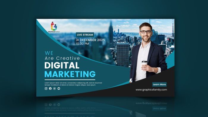 Free Creative Digital Marketing Social Media Banner Design Template ...